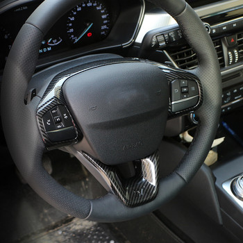 Капак на волана на автомобила Рамка с бутони за Ford Focus Mk4 2019 2020 2021 ST Line Аксесоари Автомобилен стил