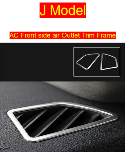 Autó Styling belső Gombok panel keret Dekorációs Borítók Kárpitos Matricák BMW x5 x6 e70 e71 rozsdamentes acél Autó tartozékok