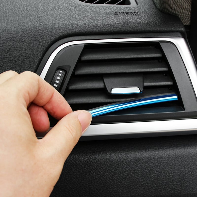 Autóstílusú bevonatos levegőkimeneti díszléc Chevrolet lacetti captiva aveo t250 t300 epica lanos kobalthoz