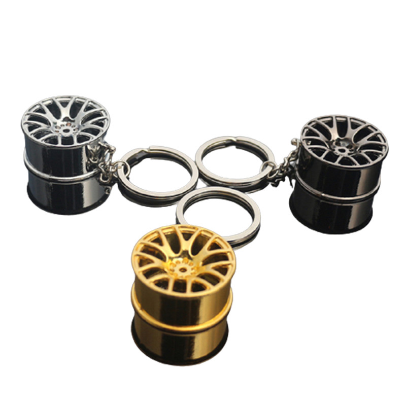 Ключодържател за джанти Лека и издръжлива метална конструкция Ключодържател за автомобилни гуми Ключодържател за колела Автомобилен ключодържател Ключодържател