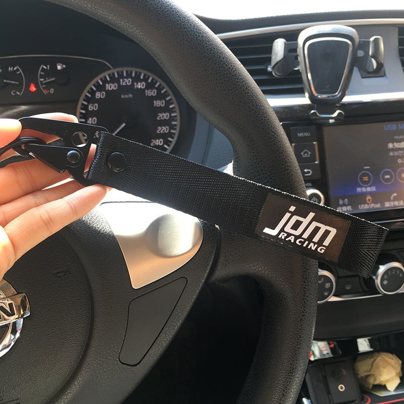 Vruće privjesci za ključeve automobila Remen za ključeve Emblem Najlonska traka Plavi remen Privjesak za ključeve Privjesak za ključeve s čeličnom oprugom Stezaljka Dodaci za uže