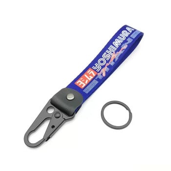 1Pc Osaka JDM Racing Initial D Rock Fashion Ετικέτες Μπρελόκ Νάιλον Πολυεστέρας Κέντημα Μοτοσικλέτας Αυτόματο μπρελόκ αξεσουάρ αυτοκινήτου