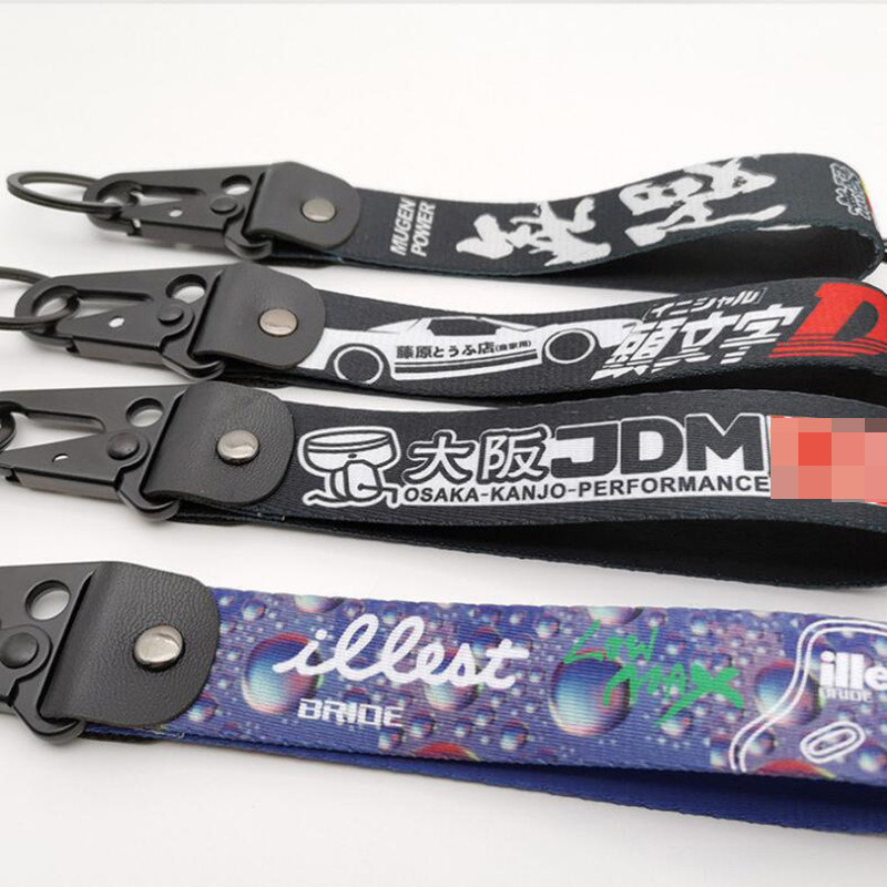 1 buc. Osaka JDM Racing Initial D Rock Fashion Tags Breloc Nylon Poliester Broderie Motociclete Auto Breloc Accesorii pentru masina