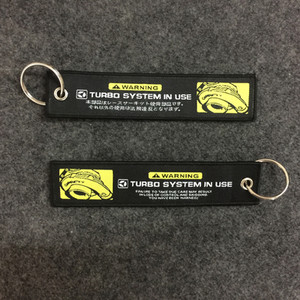 JDM Racing Rock Fashion Ετικέτες Μπρελόκ Ορθογώνιο πολυεστέρα Κέντημα μοτοσικλέτας μπρελόκ αξεσουάρ αυτοκινήτου