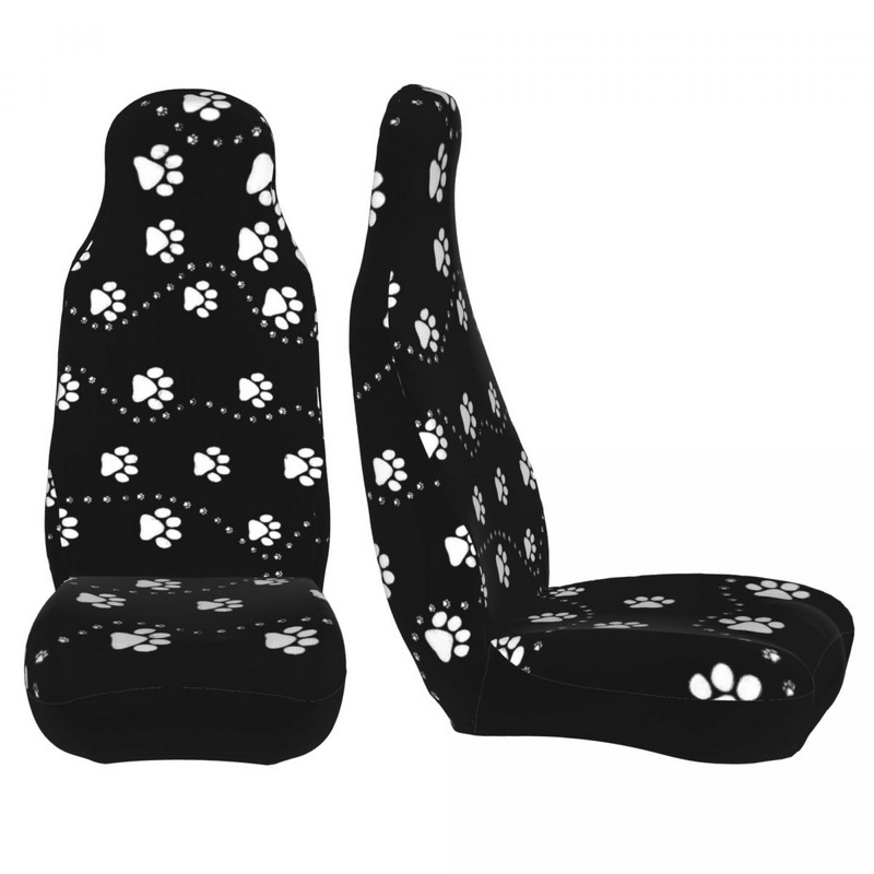 Dog Paws Paw univerzális autósülés huzat Four Seasons női aranyos állatok autós üléshuzatok szövet horgászat