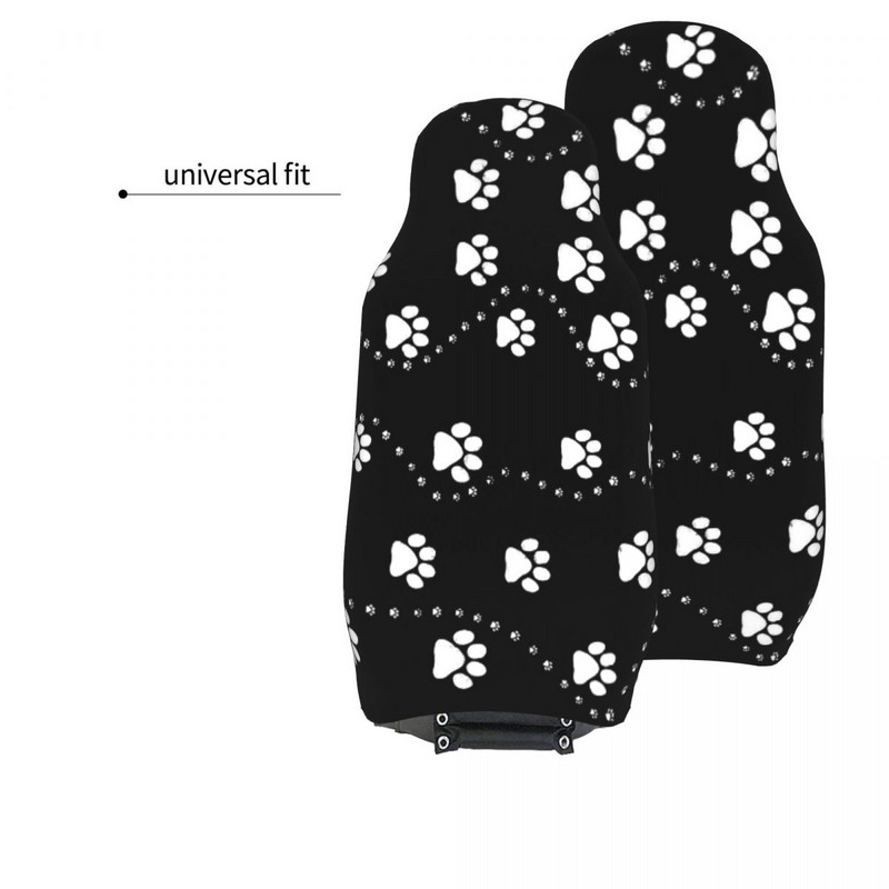 Dog Paws Paw univerzális autósülés huzat Four Seasons női aranyos állatok autós üléshuzatok szövet horgászat
