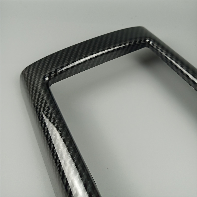 Централен подлакътник с цвят на въглеродни влакна, кутия за съхранение, облицовка на панела на капака за Audi A3 8V 2014-2018 ABS интериорни аксесоари за стайлинг на автомобили