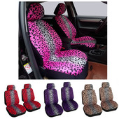 Luxus Leopard Print autósüléshuzat Kényelmes, lélegző anyag Többszínű Leopard Print univerzális üléshuzatvédő