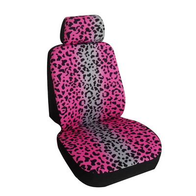 Luxus Leopard Print autósüléshuzat Kényelmes, lélegző anyag Többszínű Leopard Print univerzális üléshuzatvédő