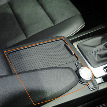 RHD Κεντρικό υποβραχιόνιο αυτοκινήτου Drink Cup Εξωτερικό κάλυμμα πλαισίου για Mercedes Benz W204 C C180 C200 C220 E W207 W212 E260 E300