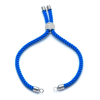 4 Τεμάχια Χονδρική 12 Χρώματα Μαύρο Κόκκινο Σχοινί Ρυθμιζόμενες Αλυσίδες Diy Χειροποίητο Connector Charms Γυναικεία Βραχιόλια Ευρήματα κοσμημάτων