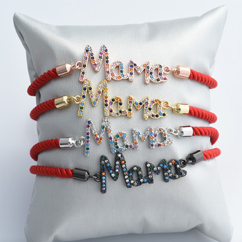 5 стила Mama Love Femme Connector Charms за гривни Гривна Изработка на бижута Направи си сам гривна Бижута за жени Подарък за деня на майката