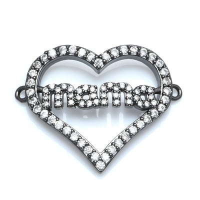 5 stílus Mama Love Femme csatlakozó bűbáj karkötőhöz Karkötő ékszer készítés barkács karkötő ékszer nőknek anyák napi ajándék