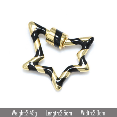 Сърцевидна форма Направи си сам Консумативи за изработка на бижута Цирконови кристали Спирални закопчалки Висулки Аксесоари за изработка на изящни бижута Верижка