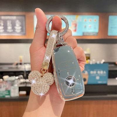 Za Mercedes Benz ključ Kućište Nova klasa C klasa E klasa A C260L školjka E300L kopča A200L automobil GLC300 GLA GLE kopča