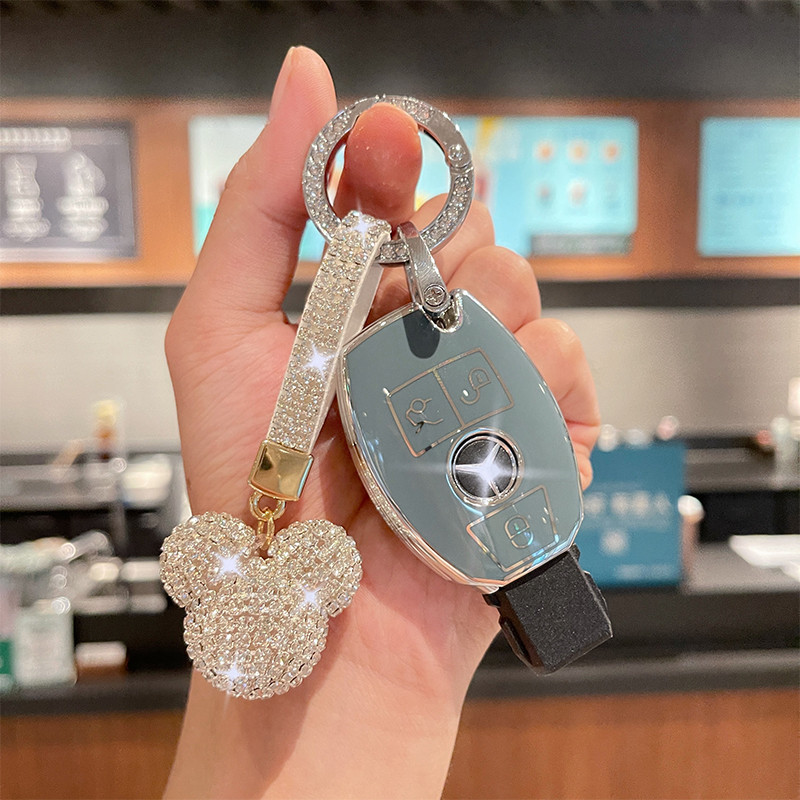 Za Mercedes Benz ključ Kućište Nova klasa C klasa E klasa A C260L školjka E300L kopča A200L automobil GLC300 GLA GLE kopča