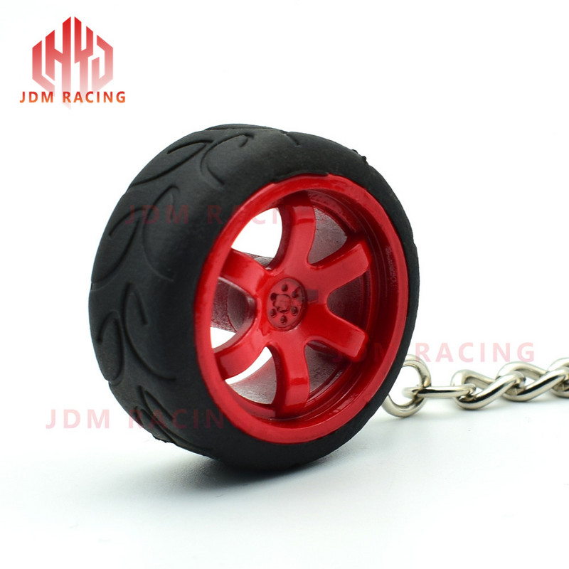 Ρόδα αυτοκινήτου RIM Turbo μπρελόκ μπρελόκ με δίσκους φρένων Μοντέλο ανταλλακτικού αυτοκινήτου από κράμα ψευδαργύρου Μπρελόκ για άνδρες Γυναίκες Υπέροχα δώρα