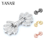 Aksessuaarid ehete jaoks, tsirkoonist lilled, klambrid, pandlad käevõrude jaoks kaelakeed, ehted.