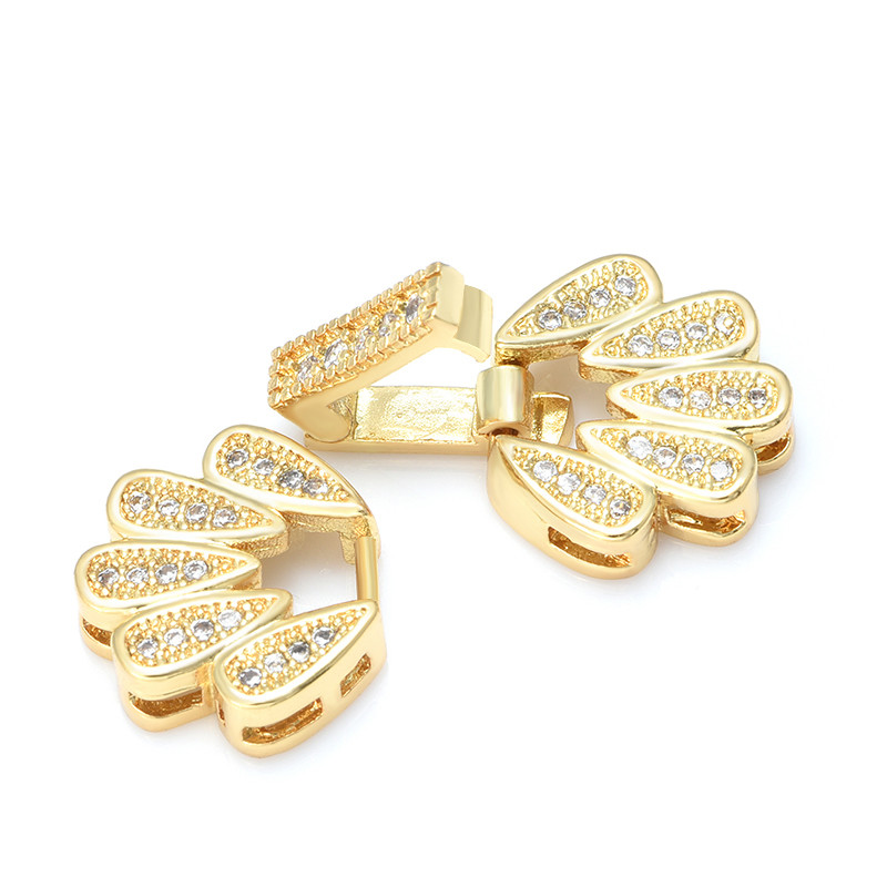 Aksessuaarid ehete jaoks, tsirkoonist lilled, klambrid, pandlad käevõrude jaoks kaelakeed, ehted.