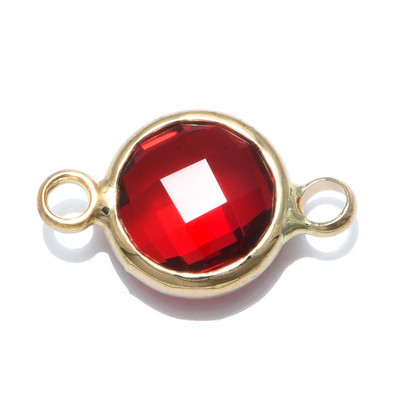 10 bucăți 15 culori Conectori de cristal Charms Accesorii pandantiv pentru realizarea de bijuterii DIY Colier Cercei Constatări
