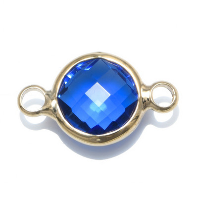 10 bucăți 15 culori Conectori de cristal Charms Accesorii pandantiv pentru realizarea de bijuterii DIY Colier Cercei Constatări