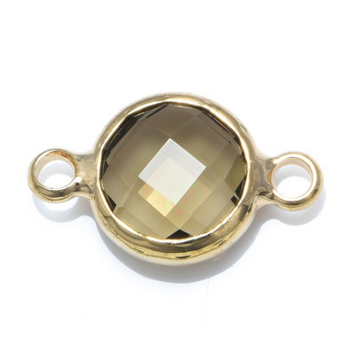 10 bucăți 15 culori Conectori de cristal Charms Accesorii pandantiv pentru realizarea de bijuterii DIY Colier Cercei Constatări