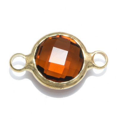 10 bucăți 15 culori Conectori de cristal Charms Accesorii pandantiv pentru realizarea de bijuterii DIY Colier Cercei Constatări