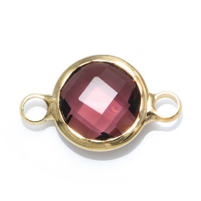 10 bucăți 15 culori Conectori de cristal Charms Accesorii pandantiv pentru realizarea de bijuterii DIY Colier Cercei Constatări