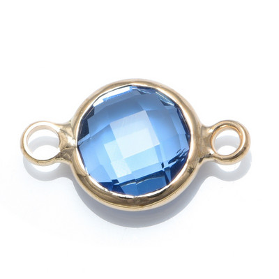 10 bucăți 15 culori Conectori de cristal Charms Accesorii pandantiv pentru realizarea de bijuterii DIY Colier Cercei Constatări