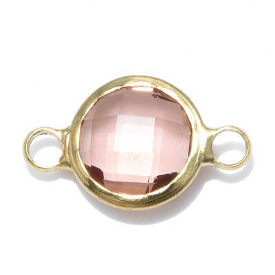 10 bucăți 15 culori Conectori de cristal Charms Accesorii pandantiv pentru realizarea de bijuterii DIY Colier Cercei Constatări