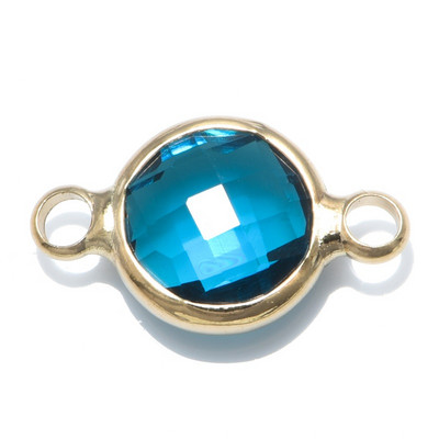 10 bucăți 15 culori Conectori de cristal Charms Accesorii pandantiv pentru realizarea de bijuterii DIY Colier Cercei Constatări