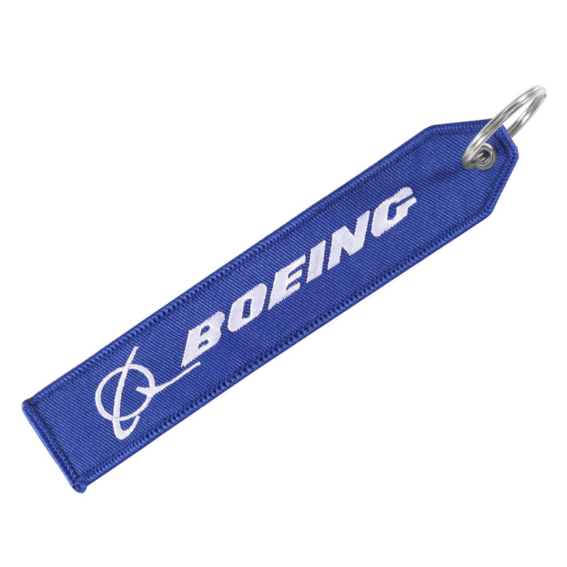 Breloc BOEING și AIRBUS llavero Cadouri de aviație Broderie automată Breloc Cadouri de aviație Breloc Tag Fobs Brelocuri personalizate