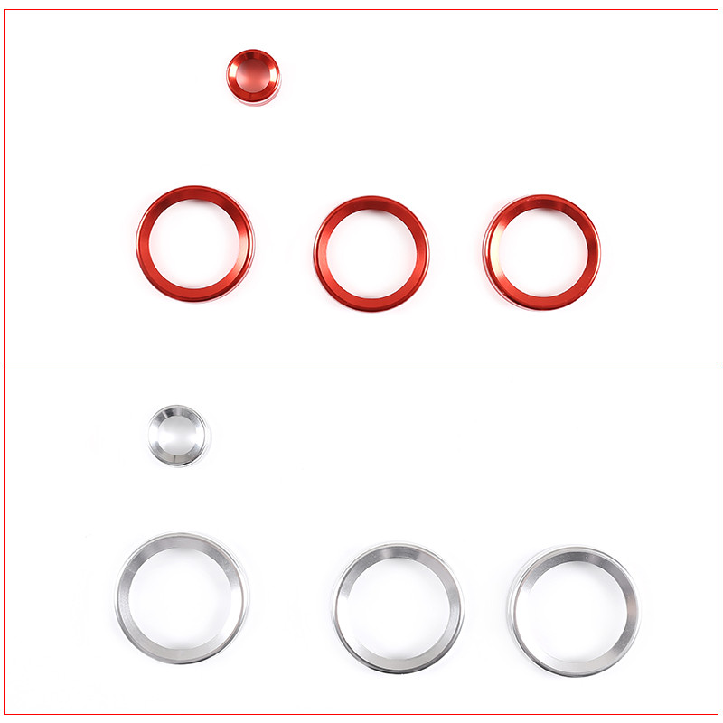 2012–2018 m. „Land Rover Evoque“ oro kondicionieriaus garsumo rankenėlės žiedas, aliuminio lydinio šiluminio valdymo jungiklis, automobilio priedai