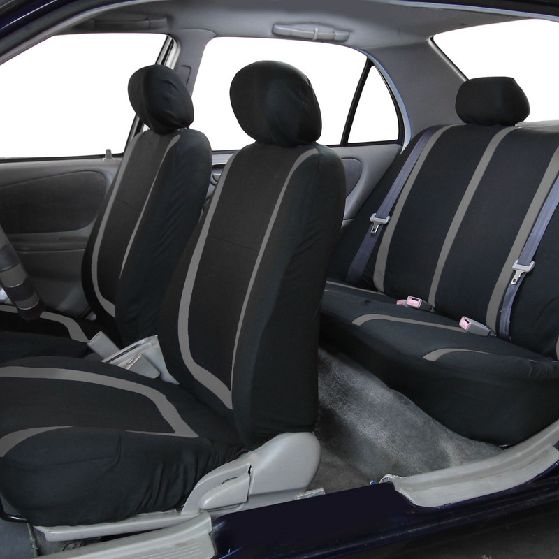 Szövet autós üléshuzatok Nissan Altima Dualis Juke Frontier Fuga Leaf Bluebird Rogue Navara NP300 automatikus üléspárnahuzathoz
