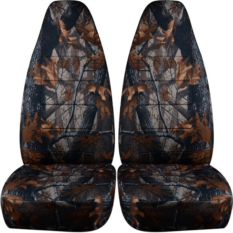 Vadász terepszínű autósülés huzat Jeep Honda Nissan Kia Volvo Auto Vízálló Protector Könnyen szétszedhető Tisztítás Utazás