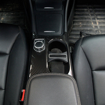 Για Mercedes Benz A Class GLA CLA C117 W117 W176 X156 AMG ABS Ασημένιο κάλυμμα ποτηροθήκης αυτοκινήτου Διακοσμητικό αυτοκόλλητο Αξεσουάρ αυτοκινήτου LHD RHD