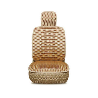 KANGLIDA automobilių sėdynių užvalkalai automobilinėms kėdutėms Rankomis austas ledinis šilko priekinis automobilio sėdynės užvalkalas Vasarinis universalus automobilio sėdynės pagalvėlė 1vnt.