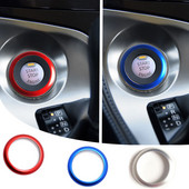 Automobilio raktelio uždegimo užvedimo stabdymo mygtuko žiedo apdailos lipdukas, skirtas Nissan Qashqai J11 Juke Lafesta Murano X-Trail