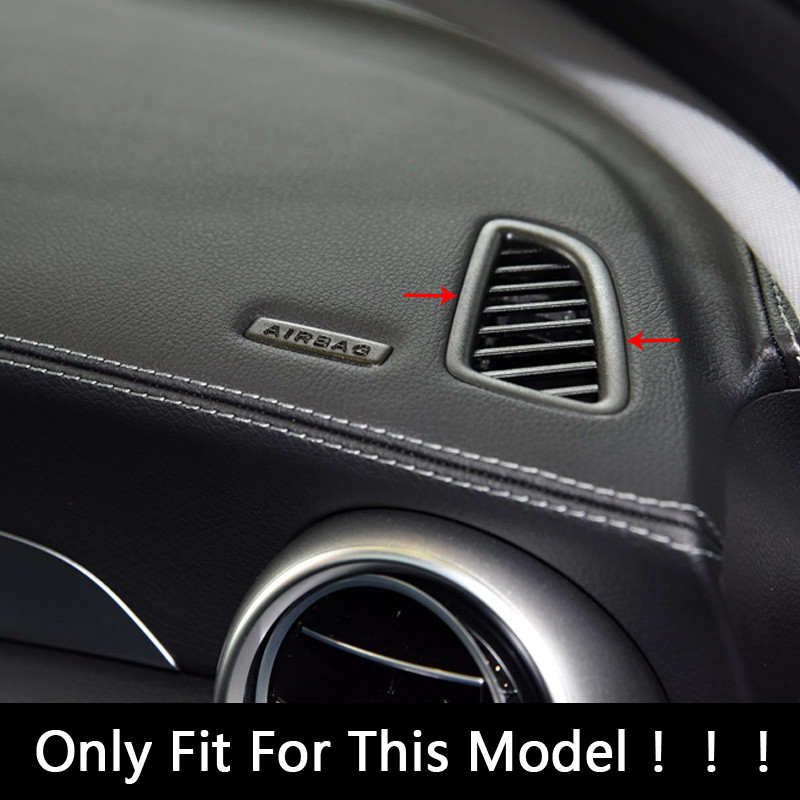 Upravljačka ploča automobila Izlaz okvira klime Ukrasna naljepnica Obrub za Mercedes Benz C Klasa W205 GLC X253 2015-20 Dodaci