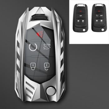 Alloy Car Remote Key Fob Cover Case Holder for Chevrolet Equinox Volt Cruze Impala Camaro Garna Yakista AVEO Impala Аксесоари