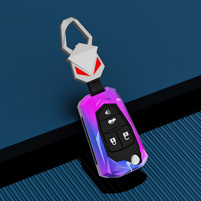 Könnyűfém autókulcstartó toktartó ház Buick Chevrolet Cruze Aveo Trax Opel Astra Corsa Meriva Zafira Antara J tartozékokhoz