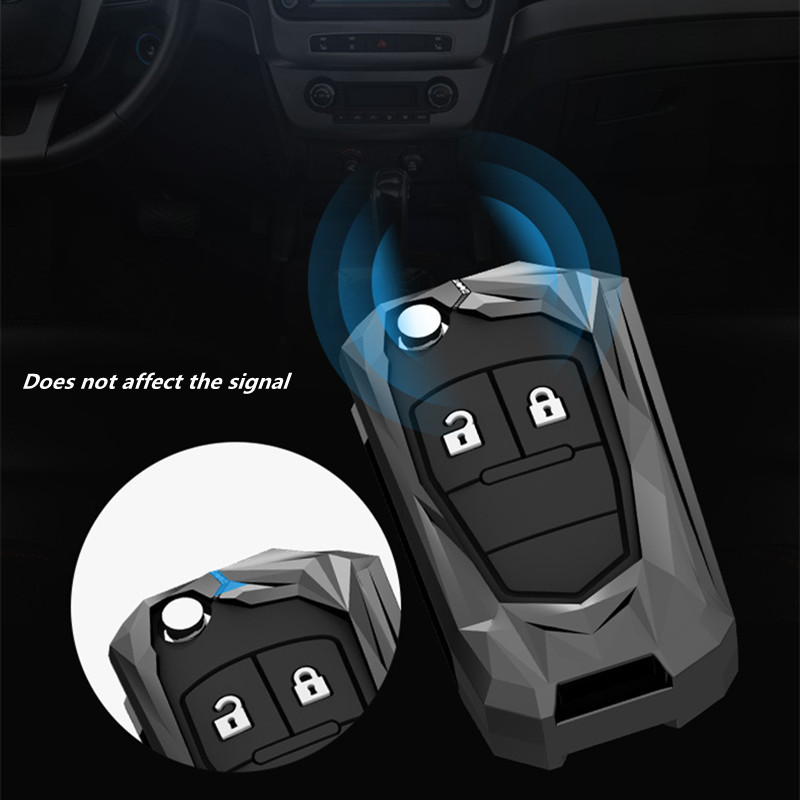 Könnyűfém autókulcstartó toktartó ház Buick Chevrolet Cruze Aveo Trax Opel Astra Corsa Meriva Zafira Antara J tartozékokhoz