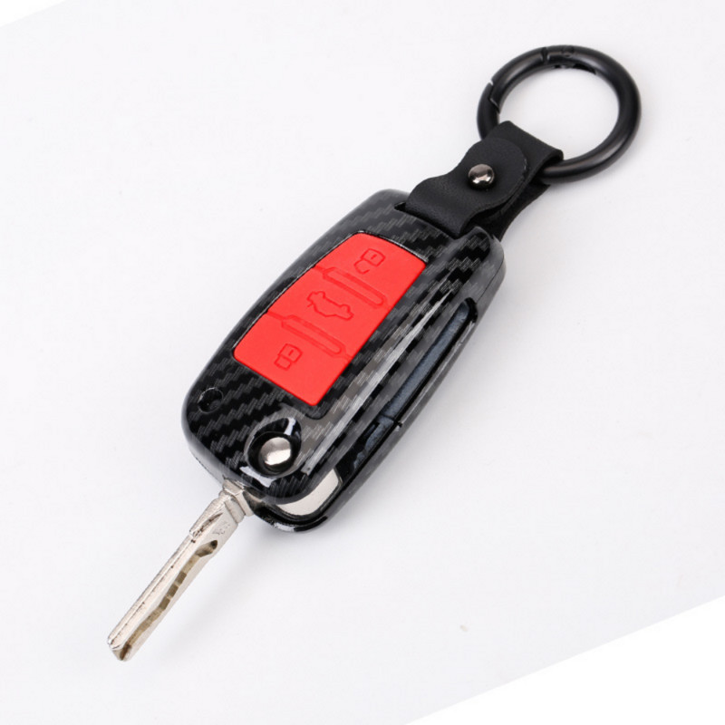 ABS-auto kaugjuhtimispuldi võtmehoidja katte korpuse hoidik Audi A3 8L 8P A4 B6 B7 B8 C6 4F RS3 Q3 Q7 TT 8L 8V S3 C5 C6 võtmehoidja tarvikud