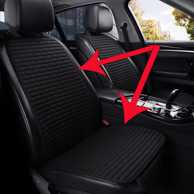 Luamaty luksusauto istme kate eesmine tagumine seljatugi linane istmekaitse padi auto istmepadi kaitse padi autokatte matt