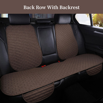 Luamaty luksusauto istme kate eesmine tagumine seljatugi linane istmekaitse padi auto istmepadi kaitse padi autokatte matt