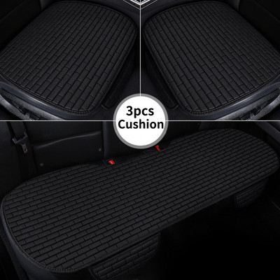 Luamaty luksusauto istme kate eesmine tagumine seljatugi linane istmekaitse padi auto istmepadi kaitse padi autokatte matt