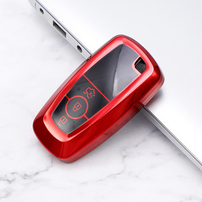 Automobilių raktų pakabukai Fob dangtelio dėklo laikiklio korpusas, skirtas Ford Fusion Mondeo Mustang Explorer Edge EcoSport, skirtas Lincoln Mondeo MKC MKZ MKX