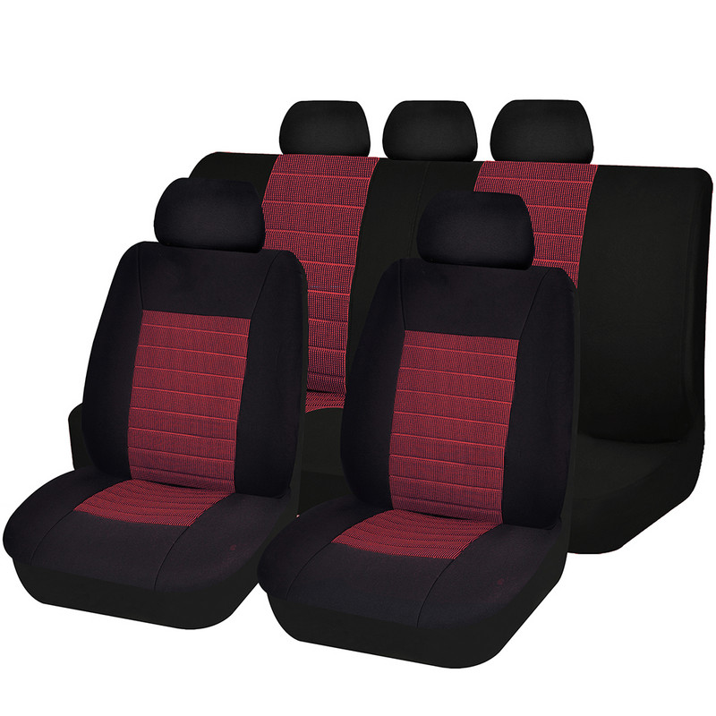 AUTO PLUS autósülés-huzatok légzsák-kompatibilis 2022 ÚJ Design, univerzális méretű, a legtöbb kisteherautó mikrobusz különálló jacquard autósüléséhez