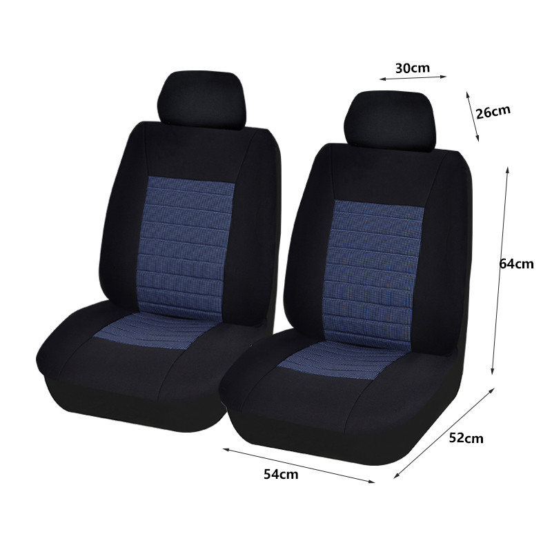AUTO PLUS autósülés-huzatok légzsák-kompatibilis 2022 ÚJ Design, univerzális méretű, a legtöbb kisteherautó mikrobusz különálló jacquard autósüléséhez