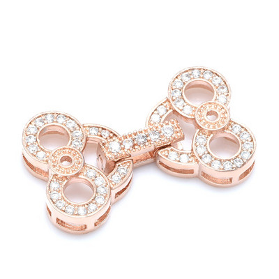 Kopča za izradu nalaza za nakit DIY biseri, narukvice, ogrlice, kopče, mikro popločani cirkon, kamenčić, bakar, metal